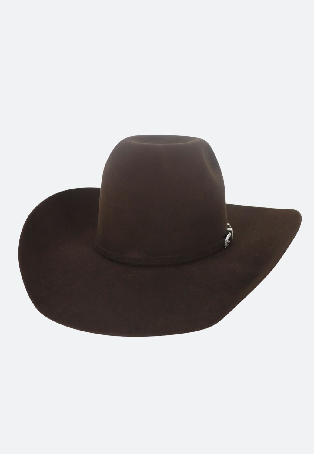 American Hat 7X Chocolate CHL Crown Hat Self Band