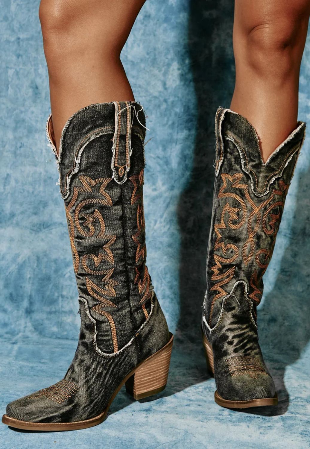 Dingo Texas Tornado Denim Boot