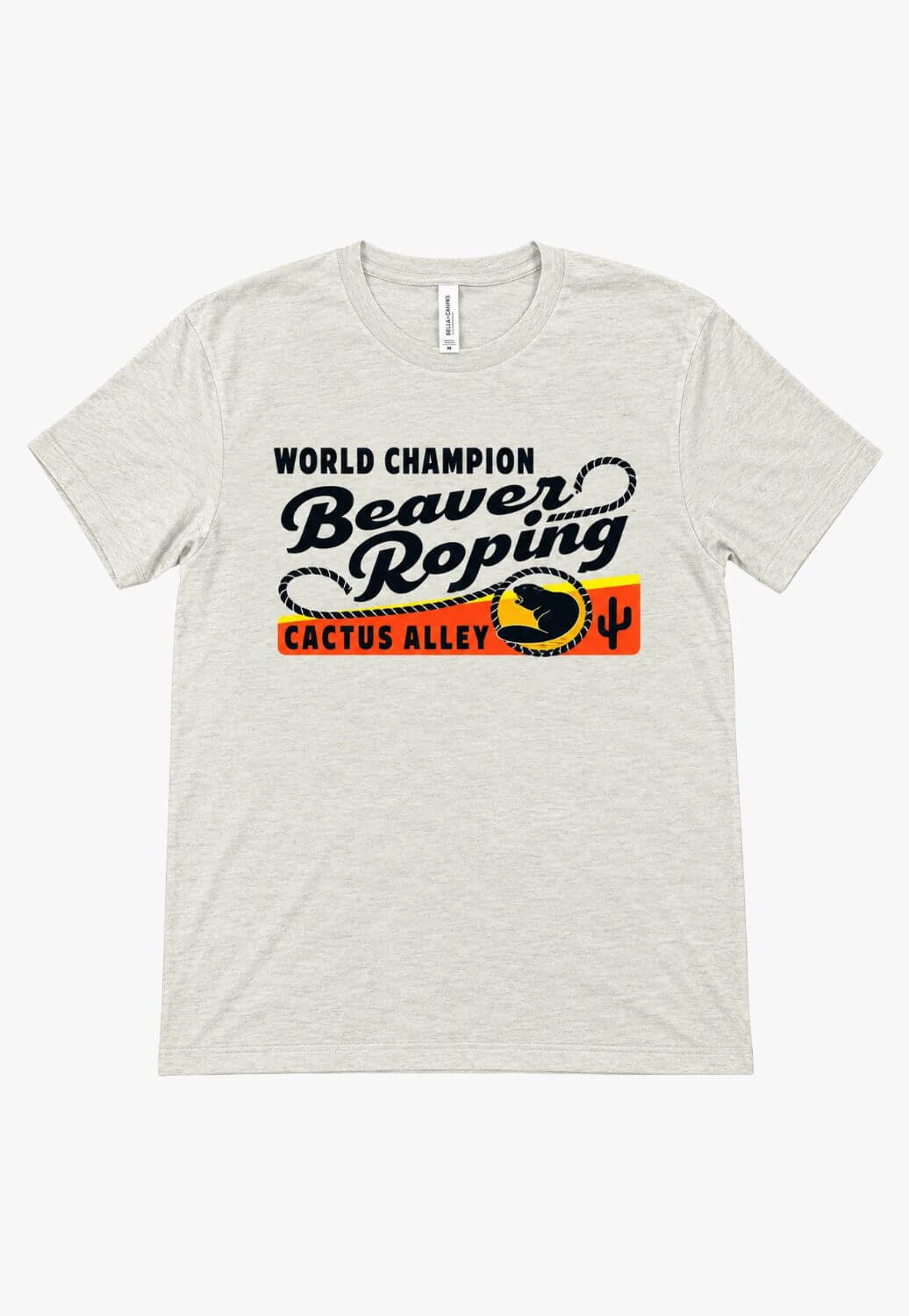 Cactus Alley Hat Co Mens Beaver Roping T-Shirt