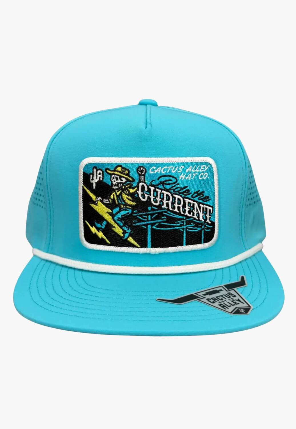 Cactus Alley Hat Co Bolt Snapback Cap