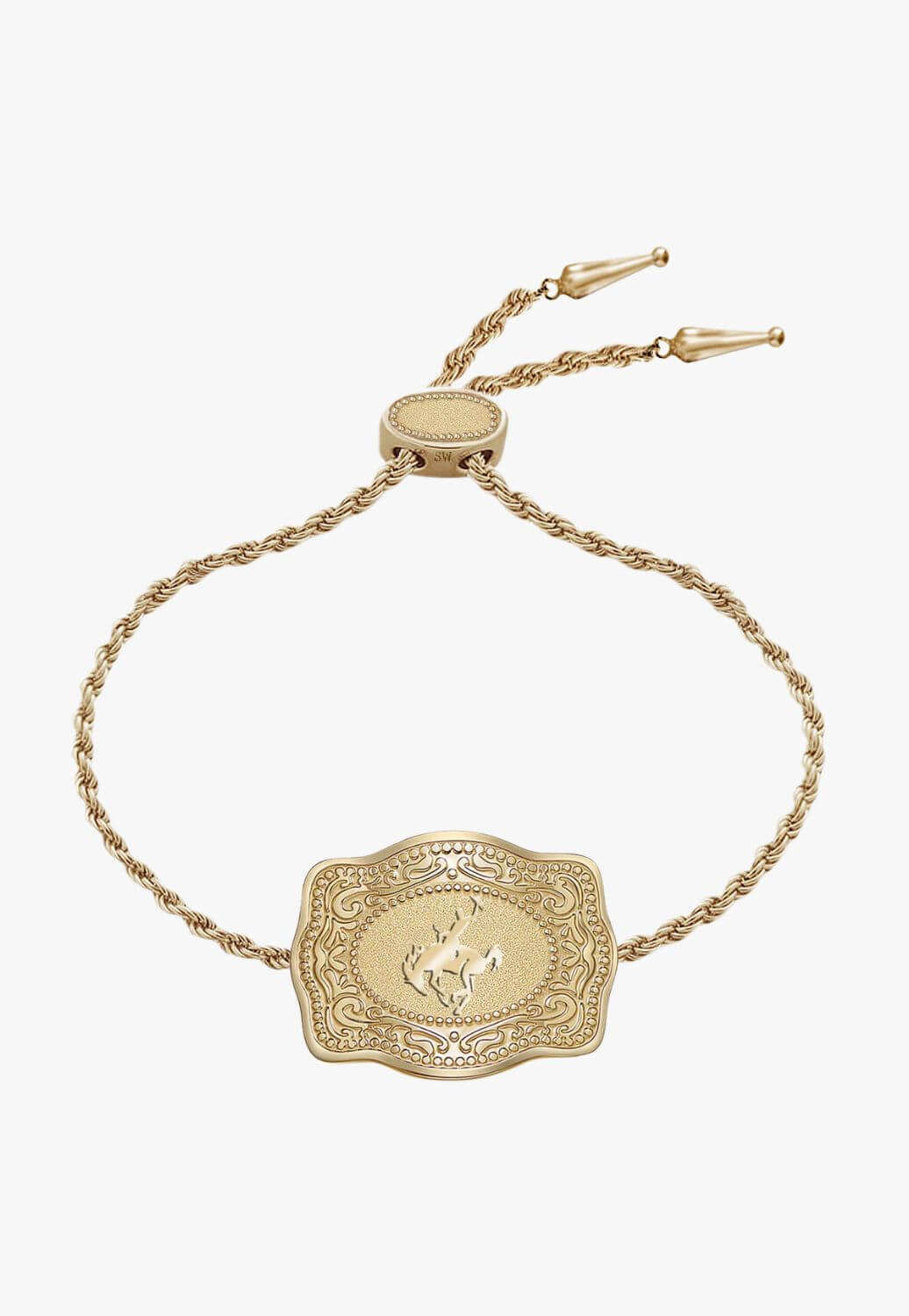 SpurWest Bronco Mini Belt Buckle Bracelet