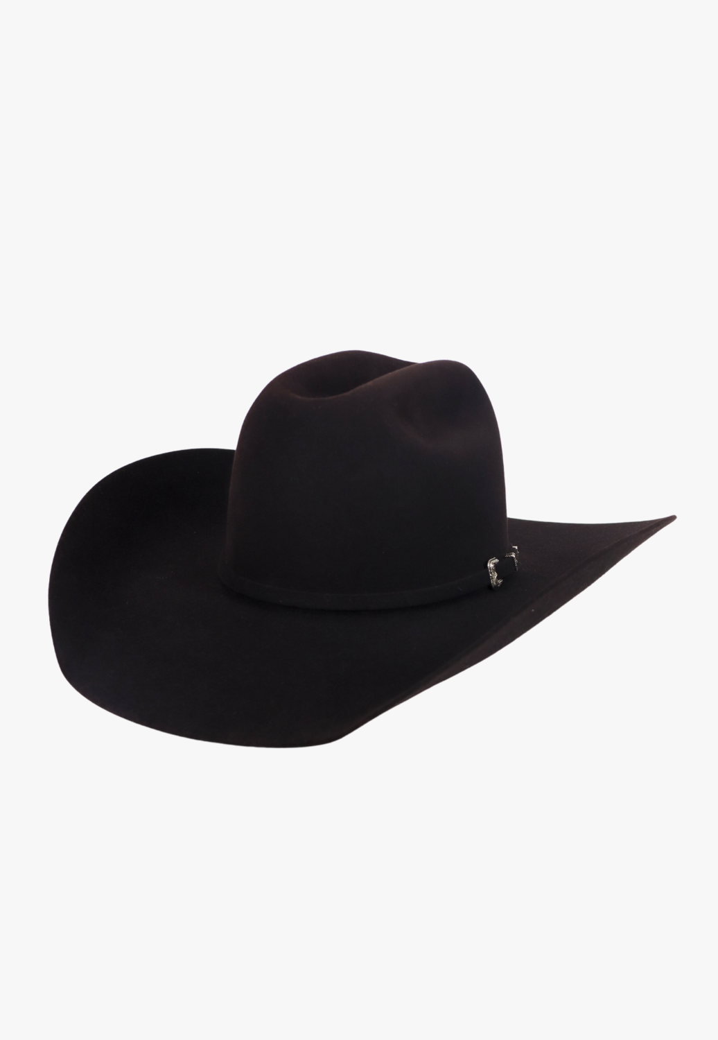 American Hat 10X Black Cherry RC Crown Hat Self Band