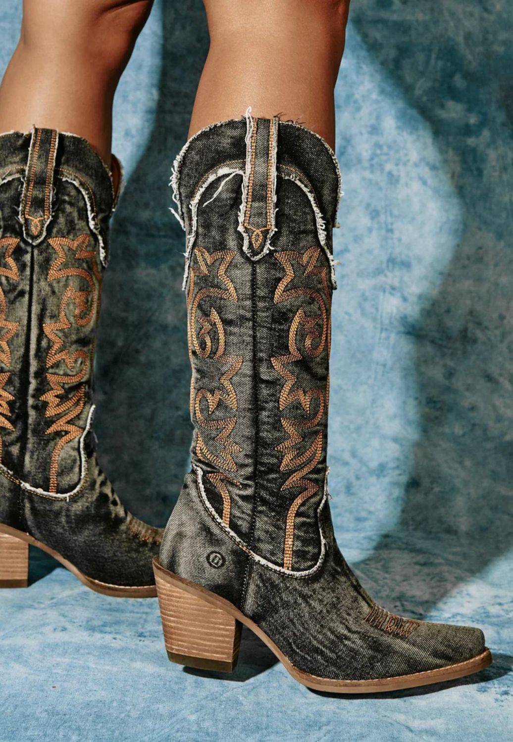 Dingo Texas Tornado Denim Boot