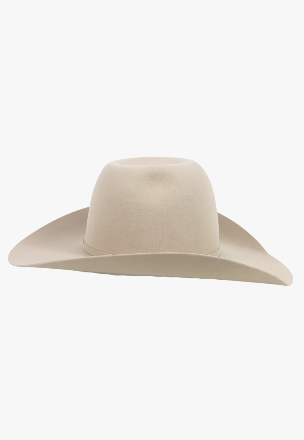American Hat 10X Silver Belly CHL Crown Hat Self Band