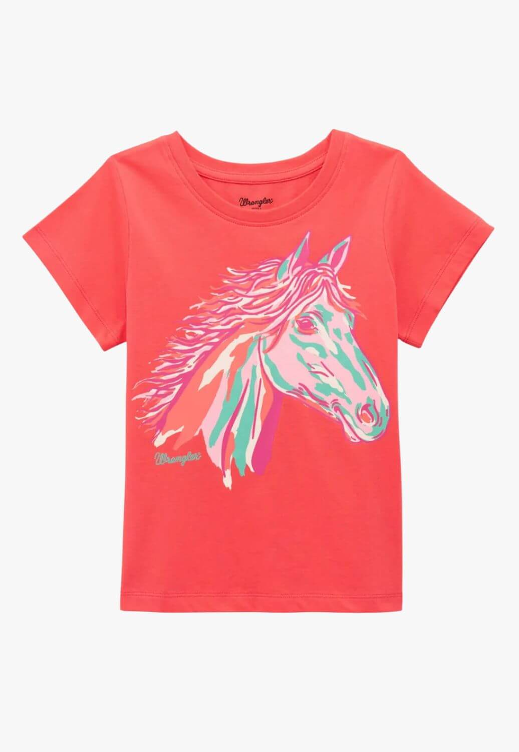 Wrangler Girls Horse Graphic T-Shirt