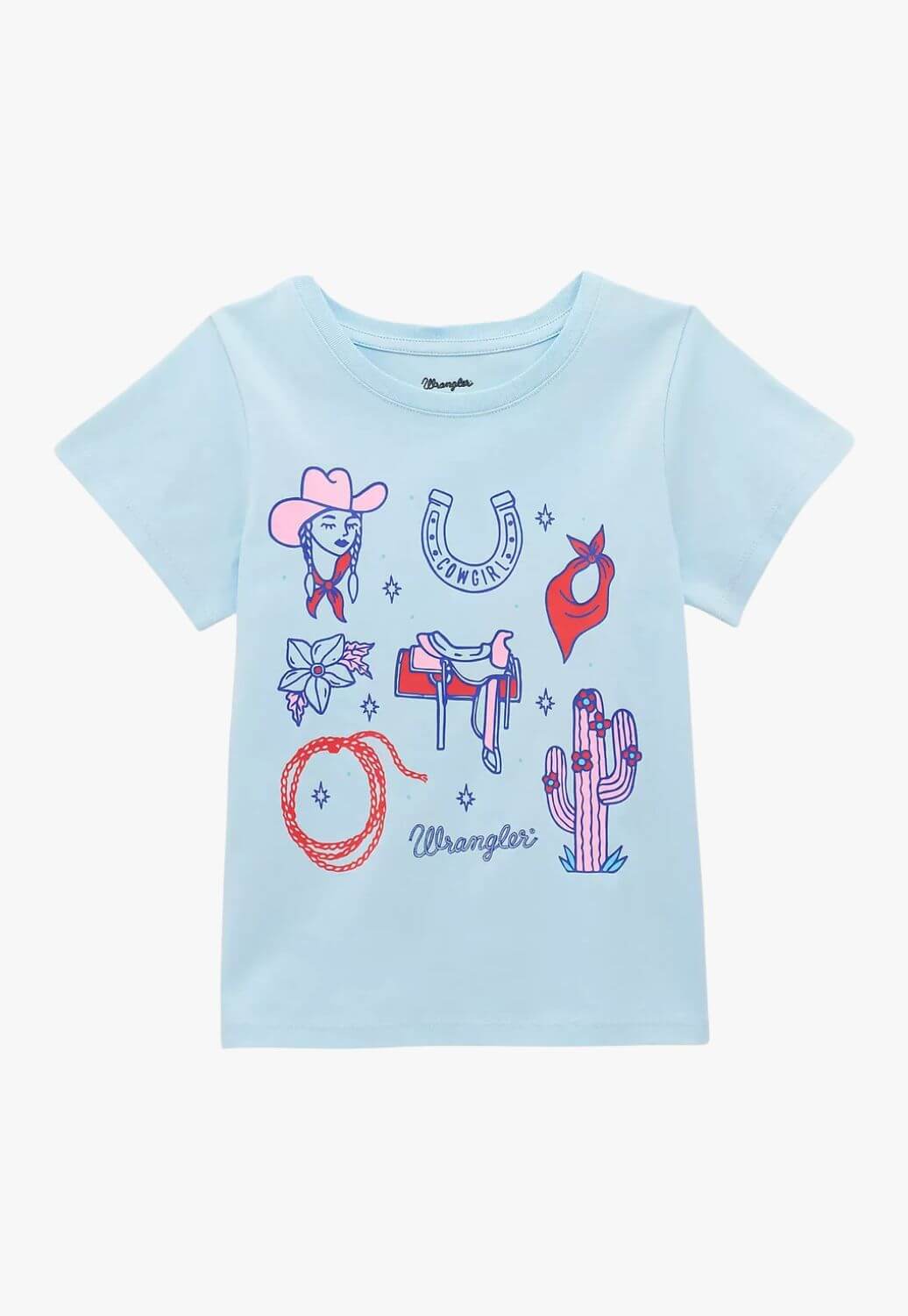 Wrangler Girls Cowgirl Icon T-Shirt