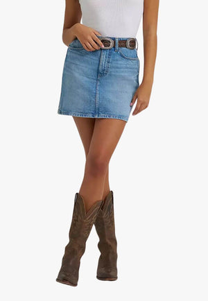 Wrangler Womens High Rise Skirt