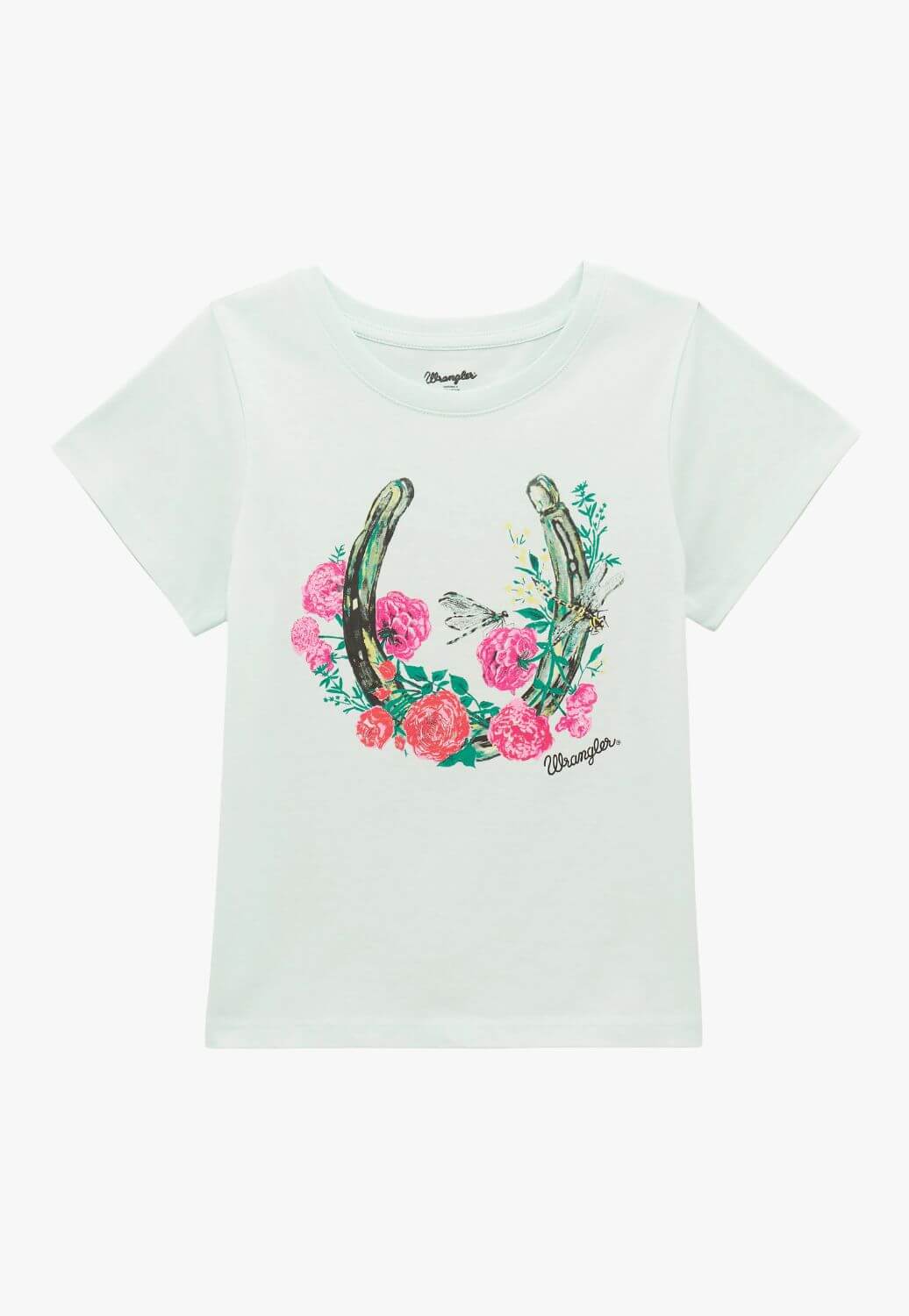 Wrangler Girls Horseshoe Graphic T-Shirt