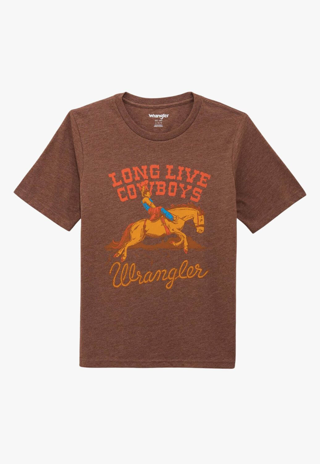 Wrangler Boys Riding Cowboy T-Shirt