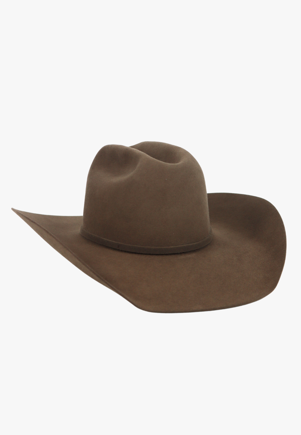 American Hat 10X Pecan RC Crown Hat Self Band