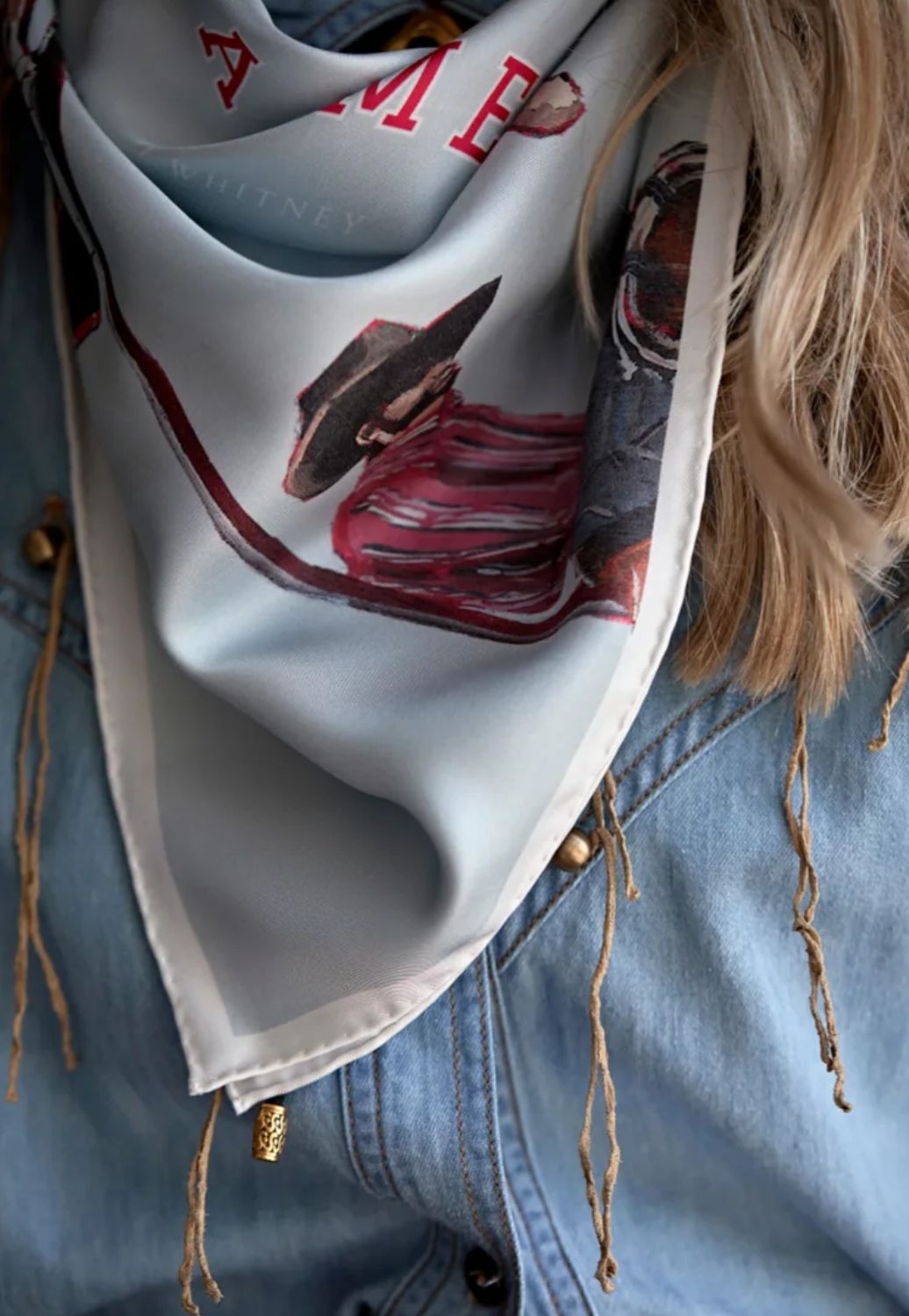 Whitney Spicer Cotton Cowboy Bar Bandana