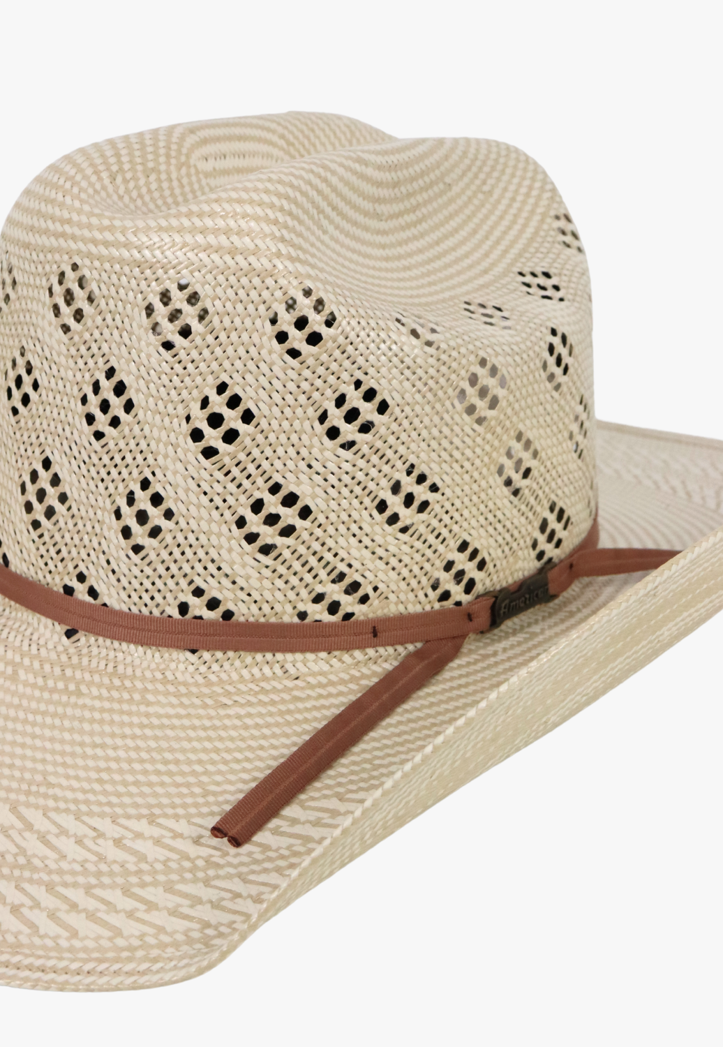 American Hat Straw RC Crown