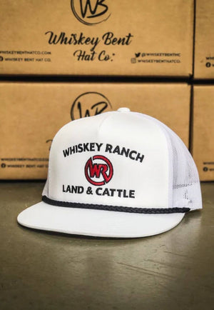 Whiskey Bent Hat Co Ranch Rope Cap
