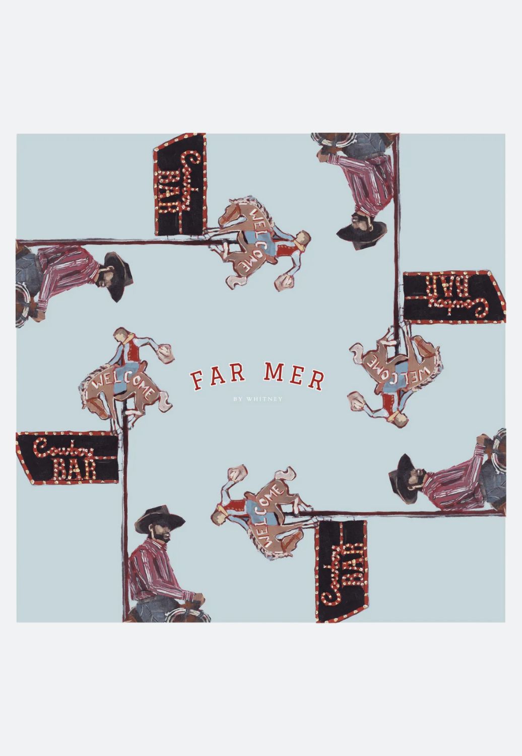 Whitney Spicer Cotton Cowboy Bar Bandana