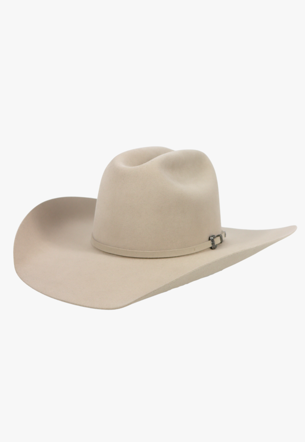 American Hat 10X Silver Belly RC Crown Hat Self Band