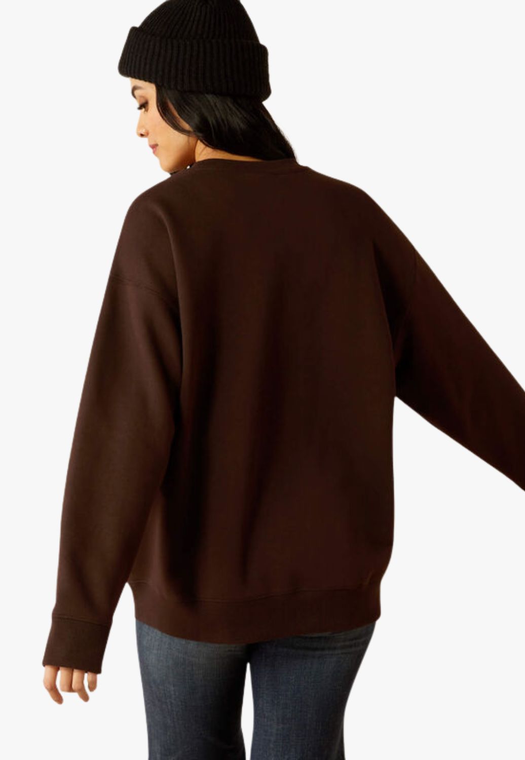 Ariat Womens Taurus Oversized Crew Sweatshirt