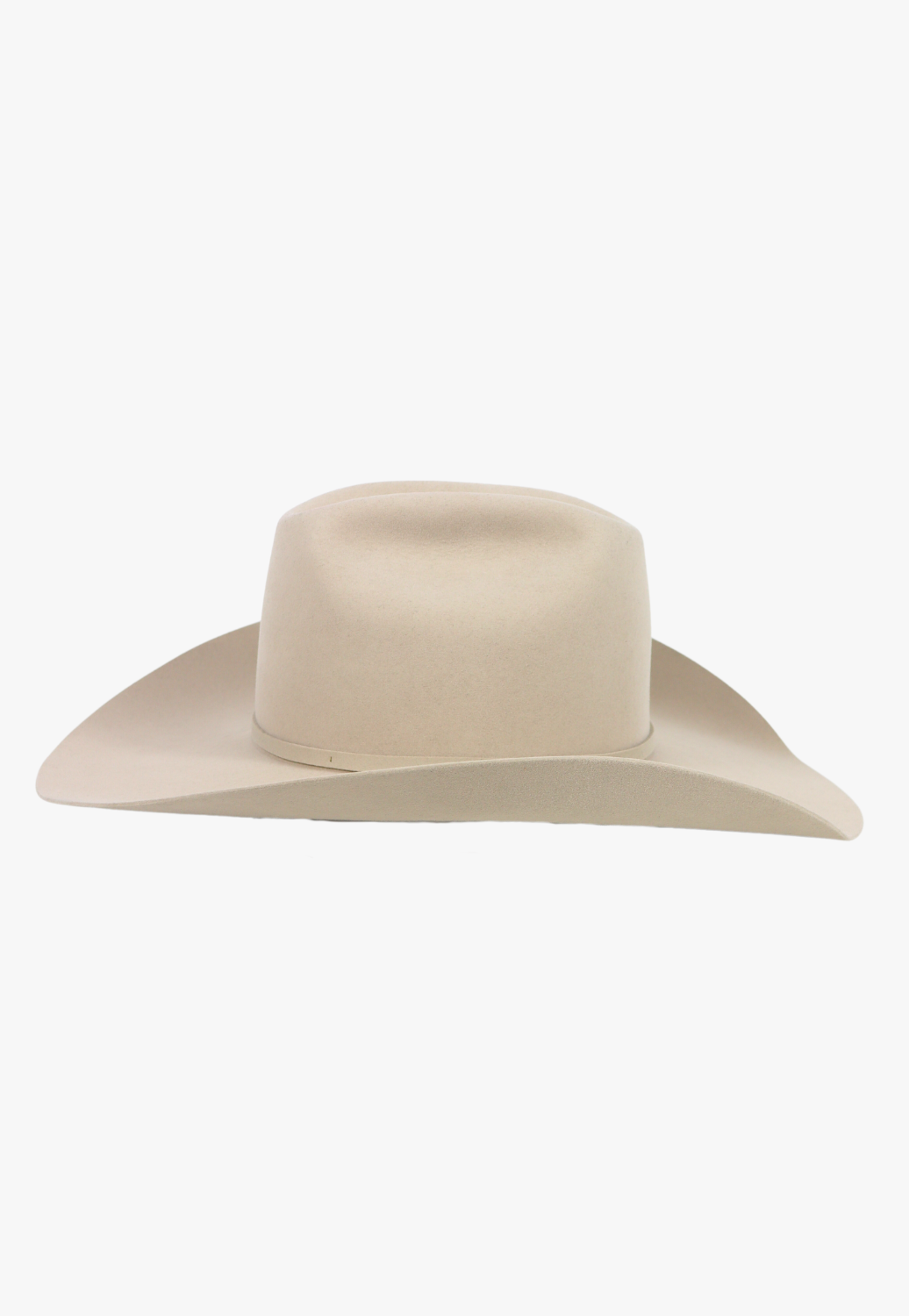 American Hat 10X Silver Belly RC Crown Hat Self Band