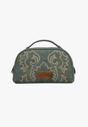 Wrangler Embroidered Cosmetic Bag