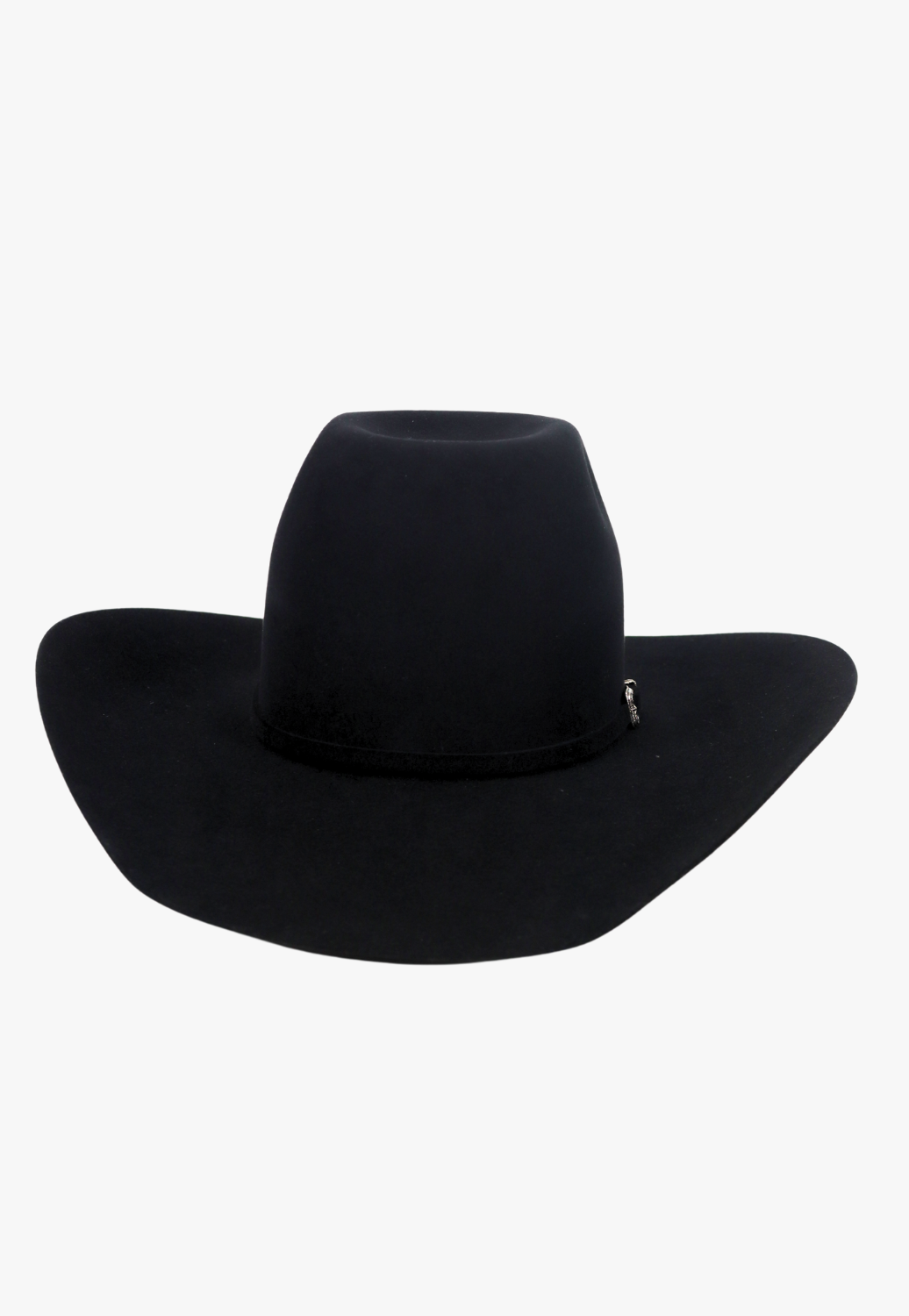 American Hat 10X Black CHL Crown Hat Self Band