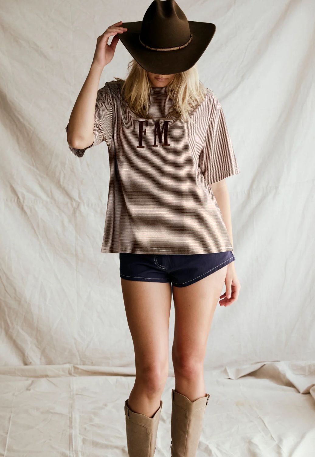 Whitney Spicer Stripe Tee