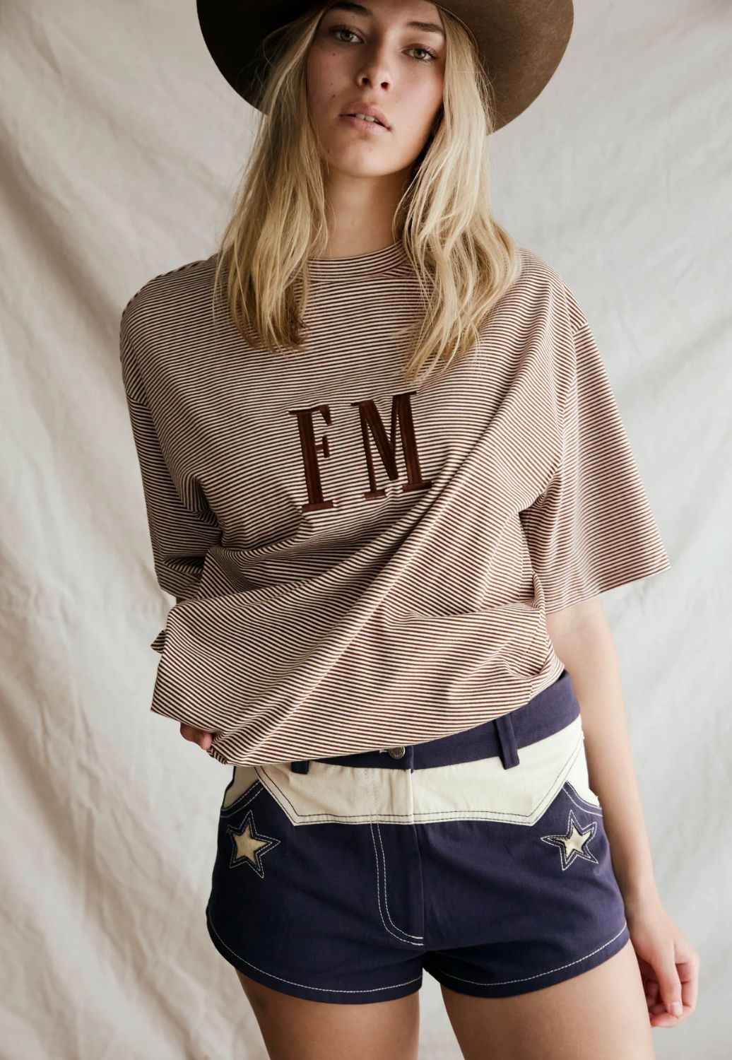 Whitney Spicer Stripe Tee