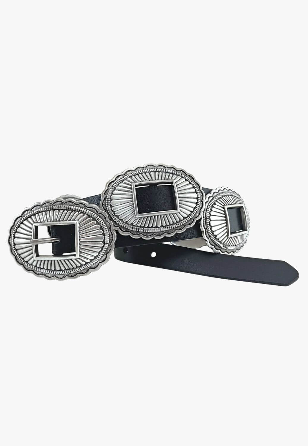 Roper Womens Conchos Leather Belt