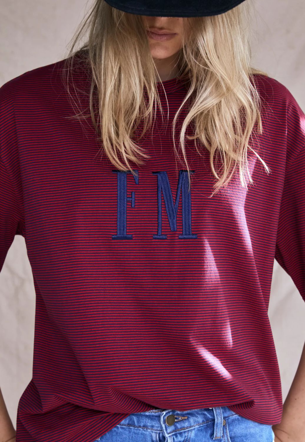 Whitney Spricer Stripe Tee