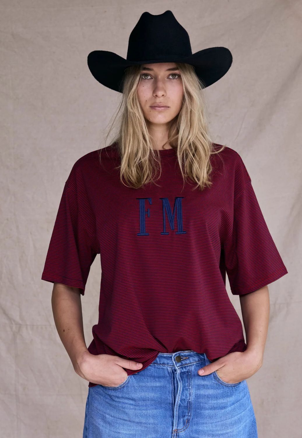 Whitney Spricer Stripe Tee