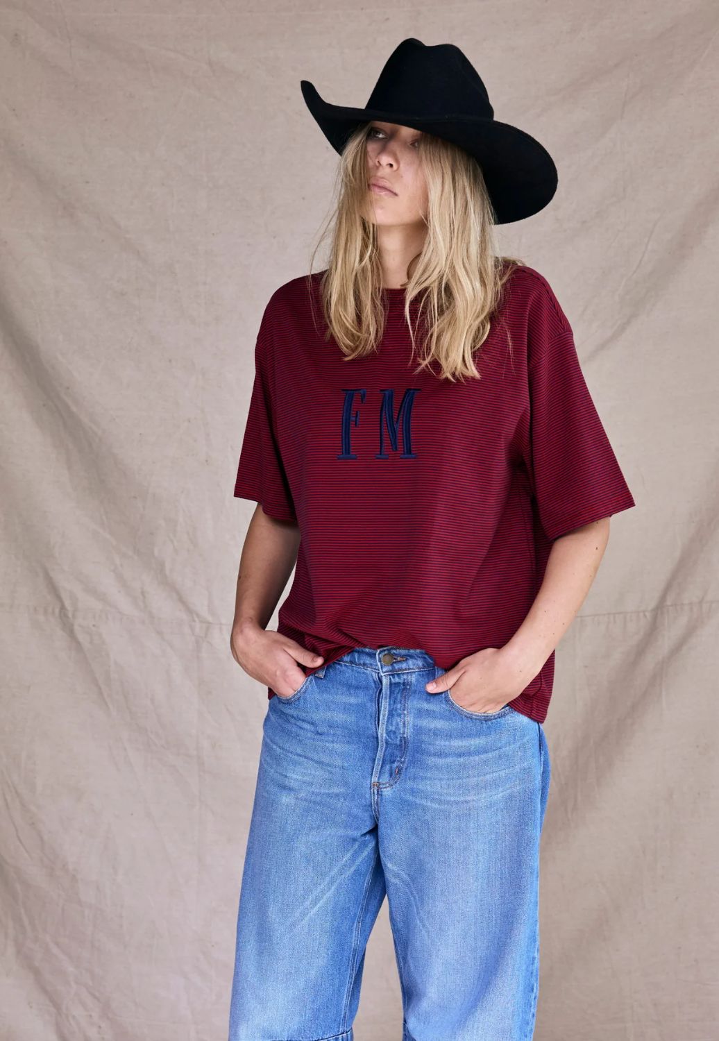 Whitney Spricer Stripe Tee