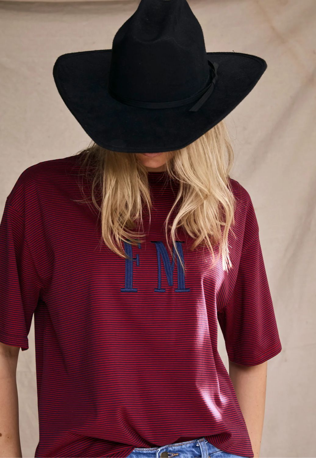 Whitney Spricer Stripe Tee