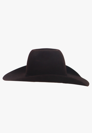 American Hat 10X Black Cherry CHL Crown Hat Self Band