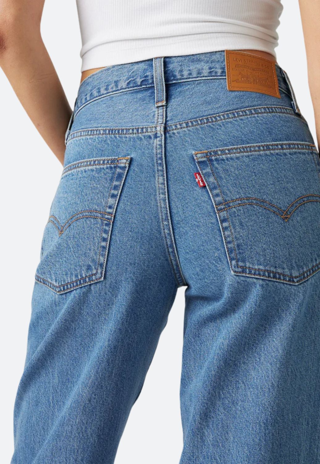Levi Womens Baggy Dad Jeans