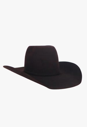 American Hat 10X Black Cherry CHL Crown Hat Self Band