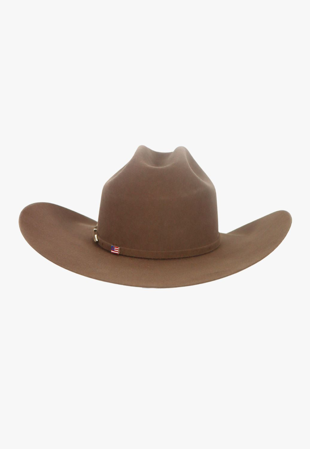 American Hat 40X Pecan RC Crown Hat Self Band
