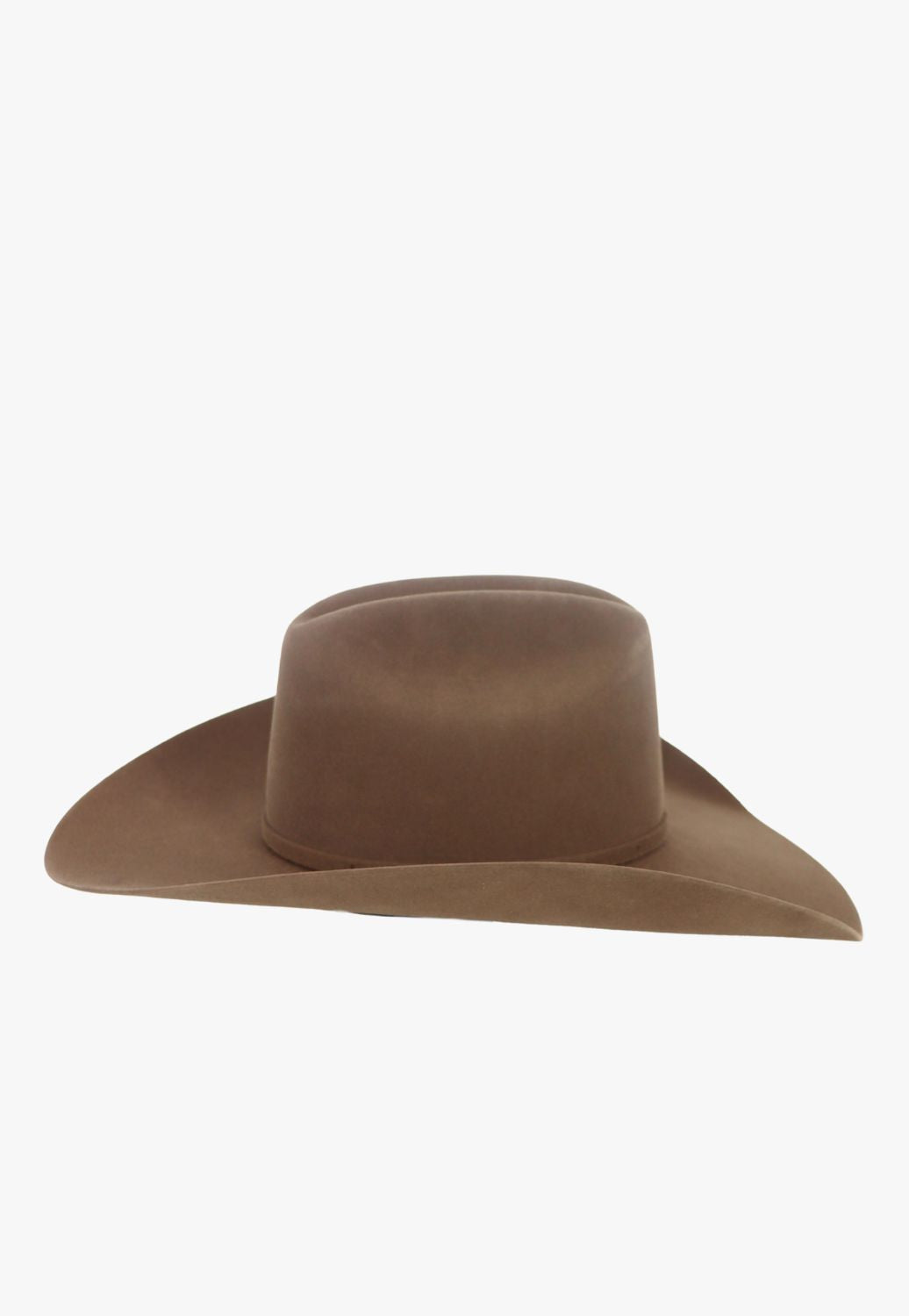 American Hat 40X Pecan RC Crown Hat Self Band