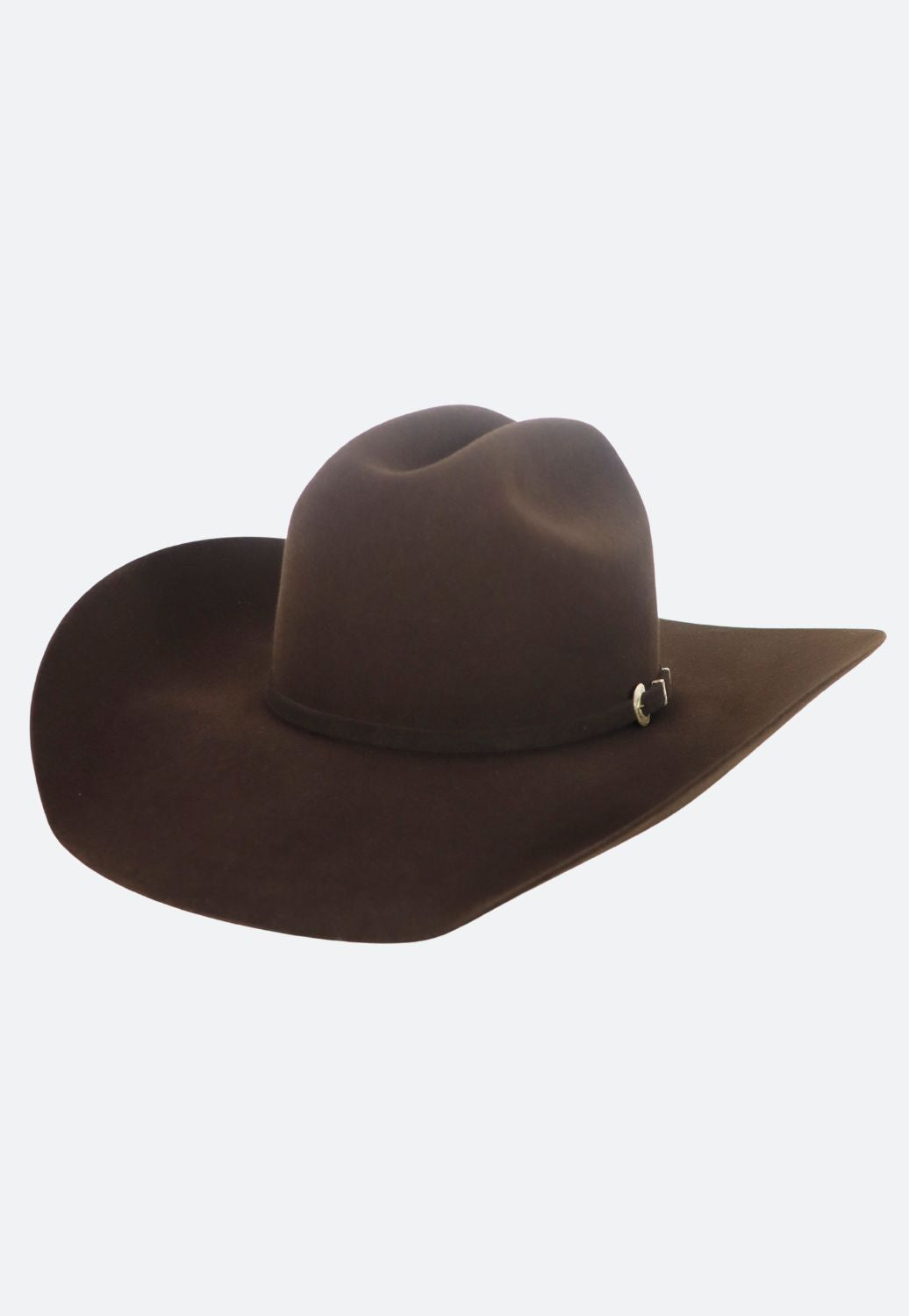 American Hat 40X Chocolate RC Crown Hat Self Band