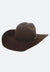 American Hat 40X Chocolate RC Crown Hat Self Band