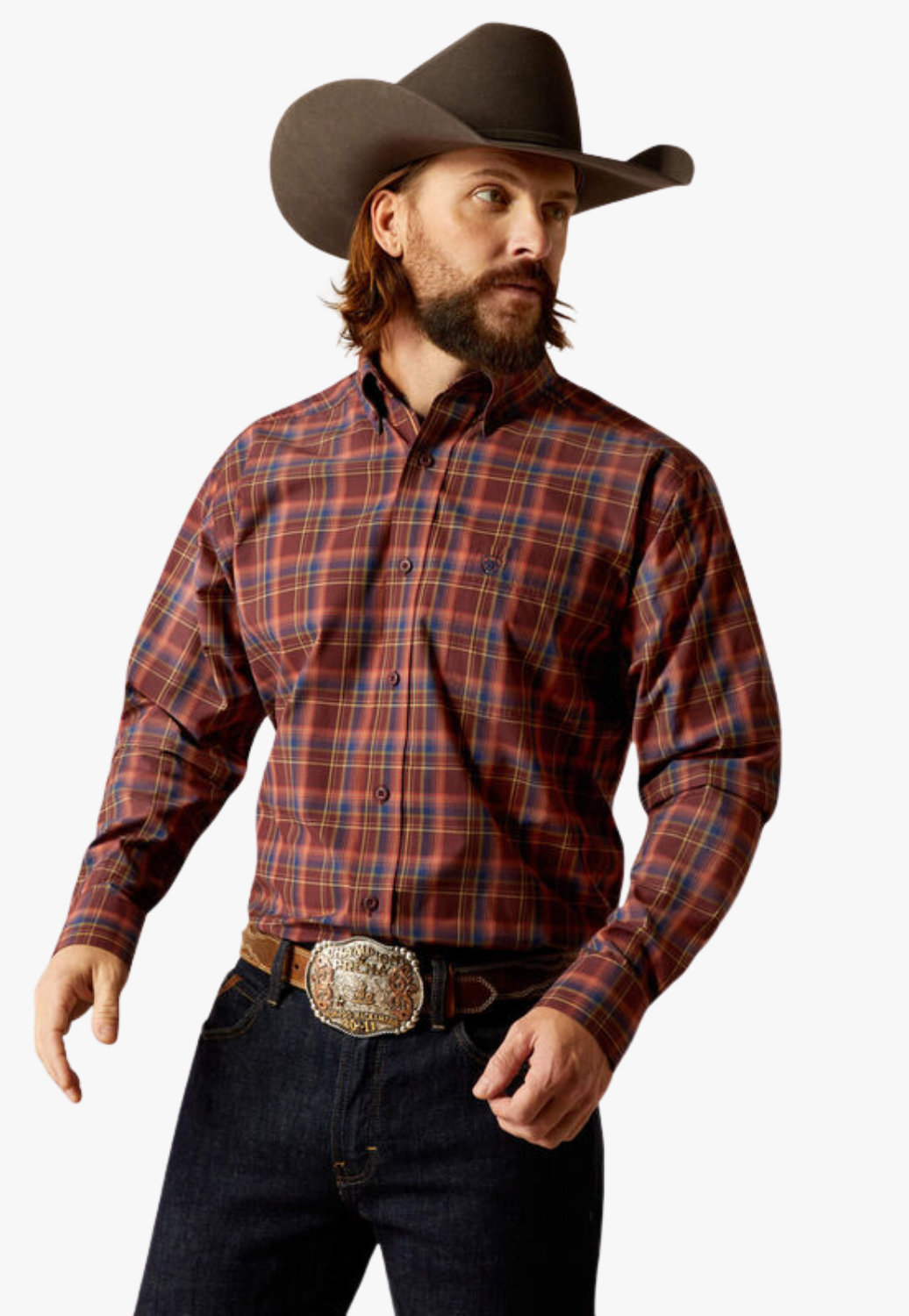 Ariat Mens Pro Series Scotty Long Sleeve Shirt