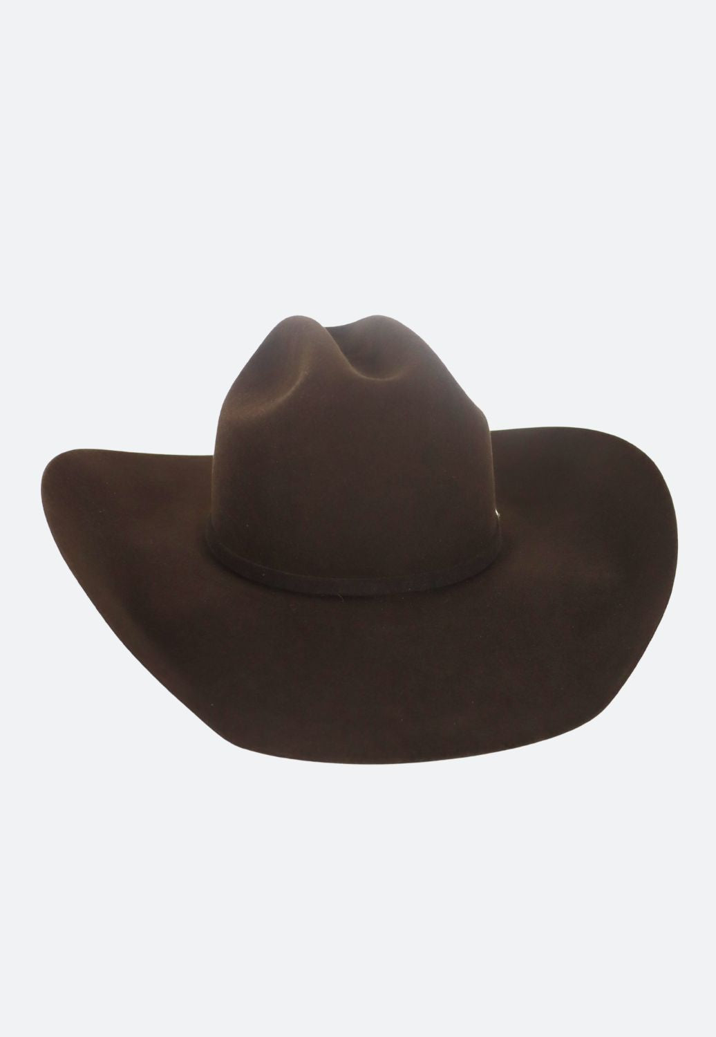 American Hat 40X Chocolate RC Crown Hat Self Band