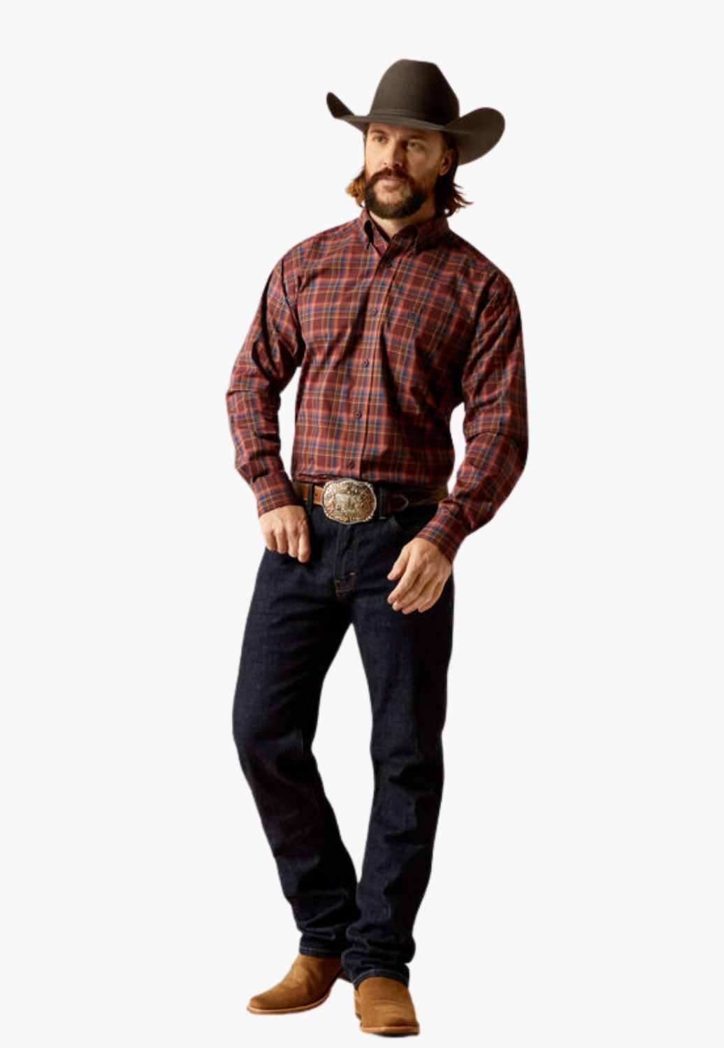 Ariat Mens Pro Series Scotty Long Sleeve Shirt