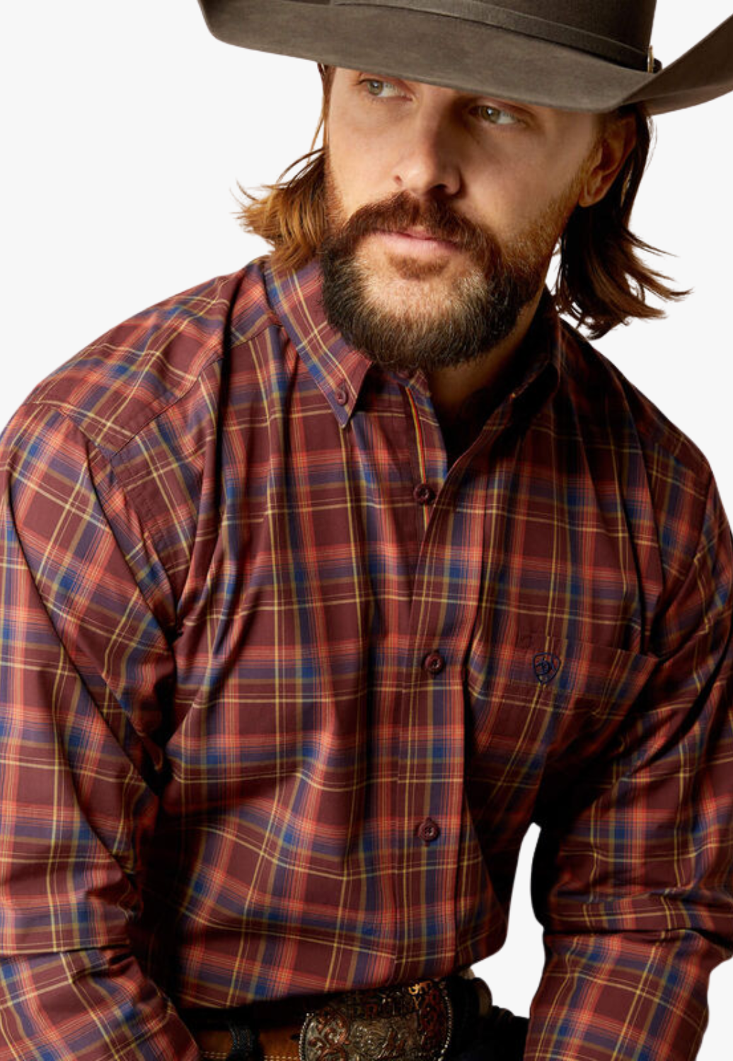 Ariat Mens Pro Series Scotty Long Sleeve Shirt