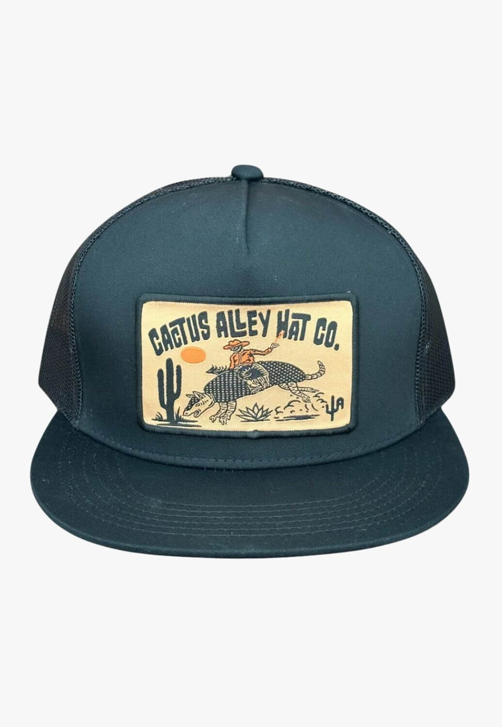Cactus Alley Hat Co Buckin Dillo Snapback Cap