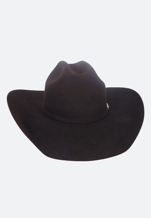 American Hat 7X Black Cherry RC Crown Hat Self Band