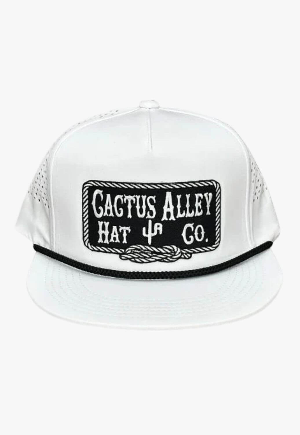 Cactus Alley Hat Co Square Knot Snapback Cap