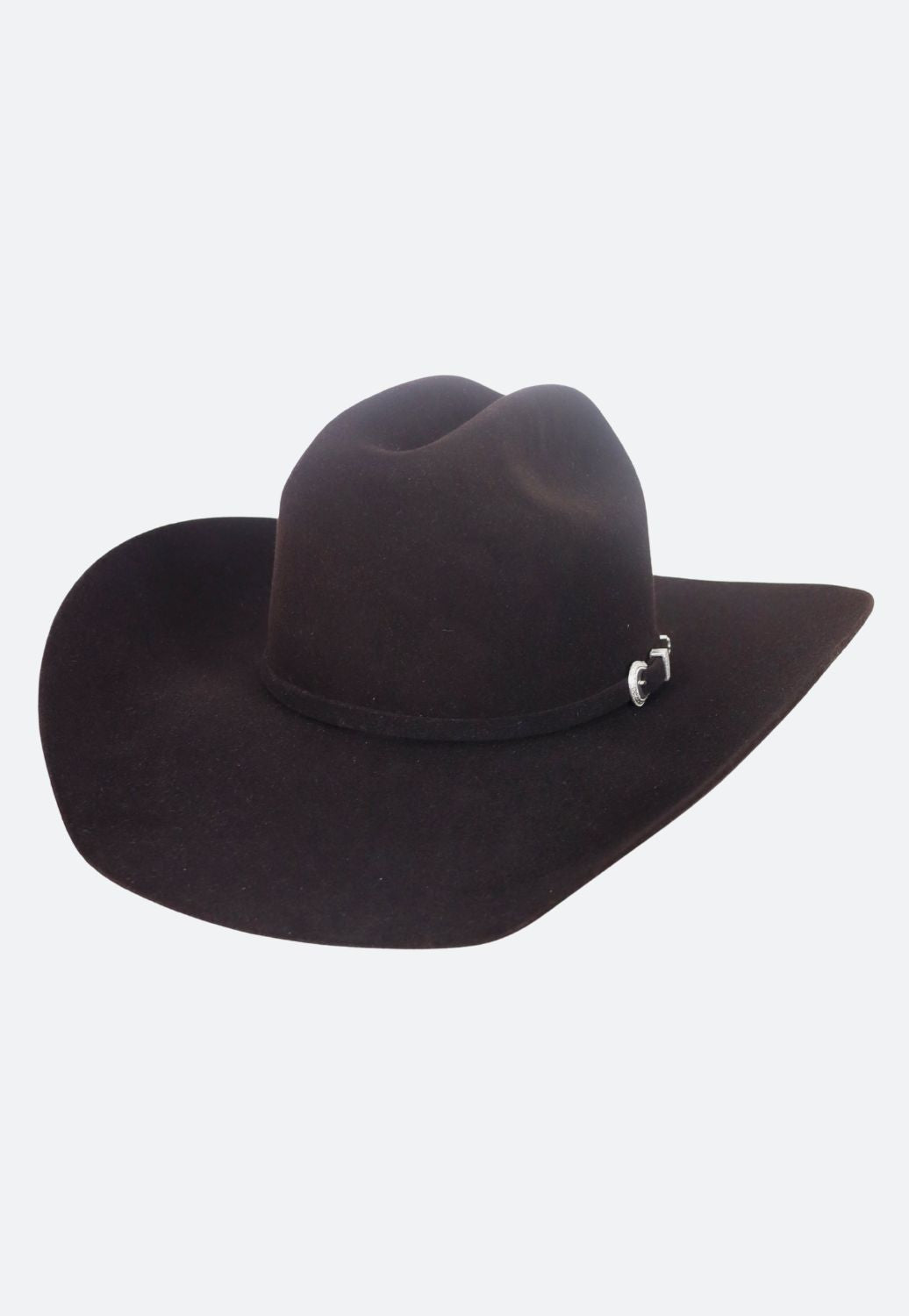 American Hat 7X Black Cherry RC Crown Hat Self Band