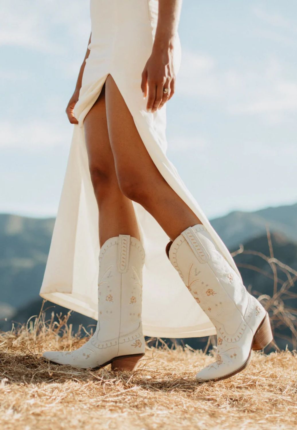 Dingo Womens Full Bloom Leather Boot