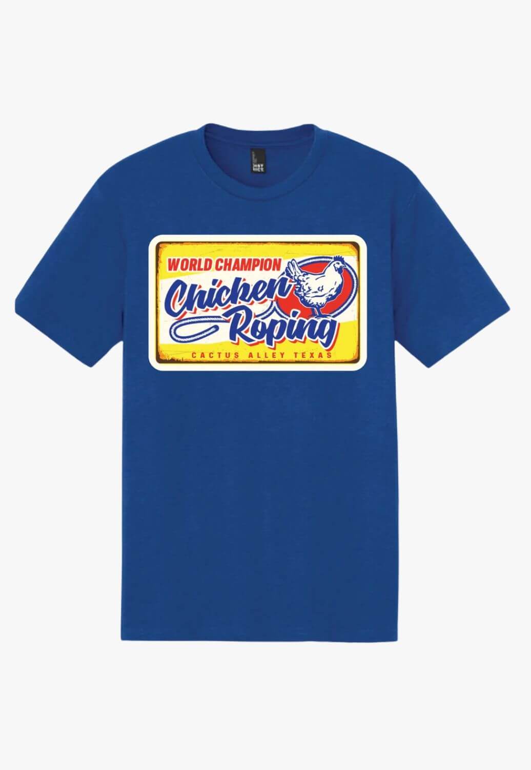Cactus Alley Hat Co Mens Chicken Roping T-Shirt
