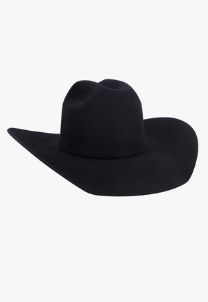 American Hat 10X Black RC Crown Hat Self Band