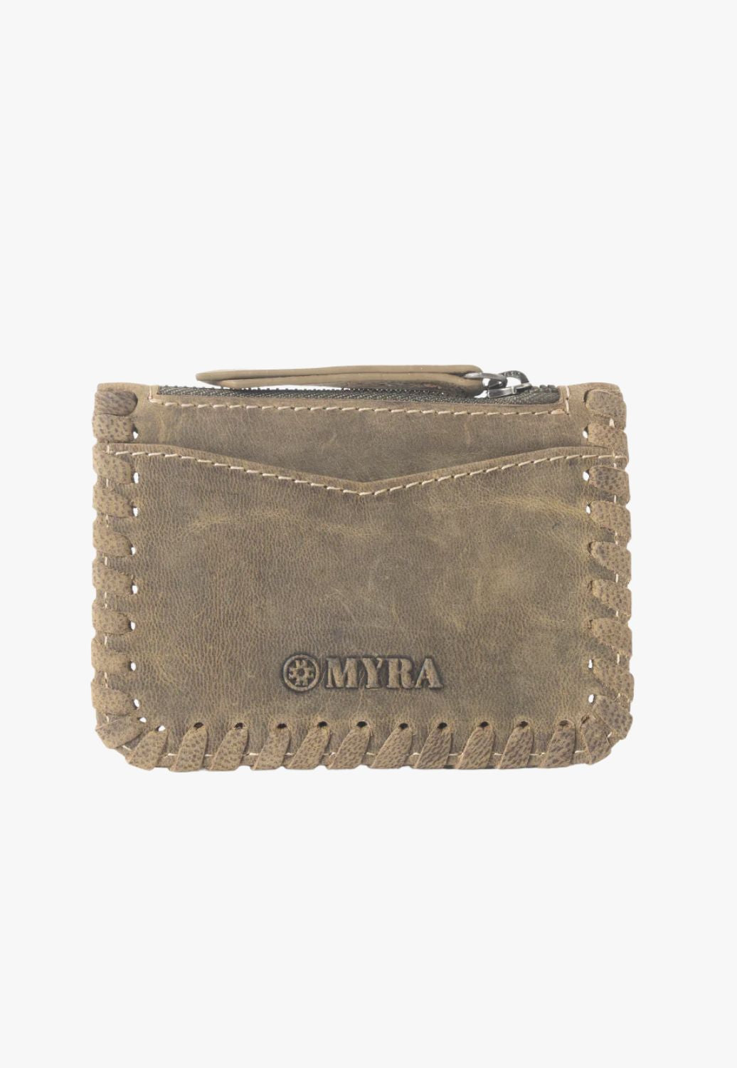 Myra Outlander Edge Western Embroided Credit Card Holder