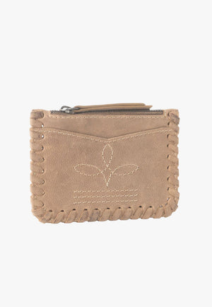 Myra Outlander Edge Western Embroided Credit Card Holder